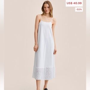 White mango summer dress new with a tag